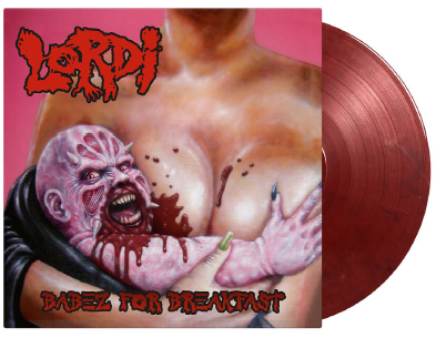 Lordi · Babez For Breakfast (LP) [Blood Red & Black Marbled Vinyl edition] (2024)