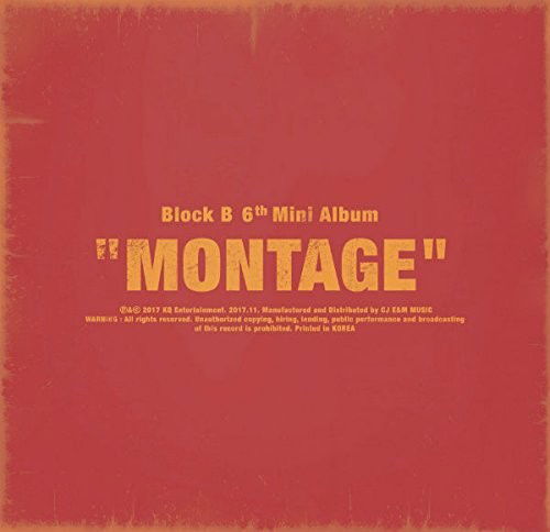 Montage - Block B - Musik - CJ DIGITAL MUSIC - 8809534468278 - 24. November 2017