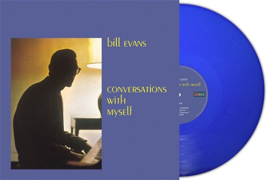 Cover for Bill Evans · Conversations With Myself (Blue Vinyl) (LP) (2023)