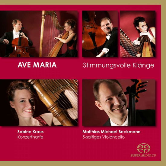 Ave Maria - Cello und Harfe - Matthias Michael Beckmann - Musikk - Mozartiana Classics - 9120008210278 - 26. februar 2018