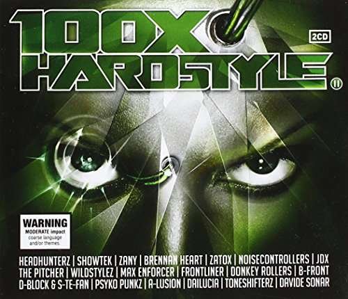 Cover for 100 Best Hardstyle Ever! (CD) (2011)