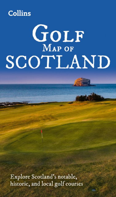 Cover for Collins Maps · Collins Golf Map of Scotland (Kartor) (2025)