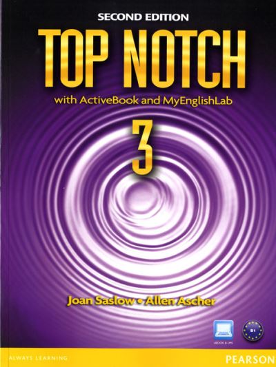 Cover for Saslow · Top Notch 3 with ActiveBook and (Book)