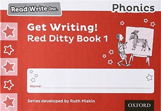 Cover for Ruth Miskin · Read Write Inc. Phonics: Get Writing! Red Ditty Book 1 Pack of 10 - Read Write Inc. Phonics (Paperback Book) (2017)