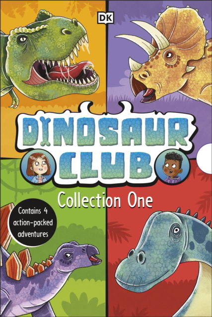 Dinosaur Club Collection One: Contains 4 Action-Packed Adventures - Dinosaur Club - Rex Stone - Livros - Dorling Kindersley Ltd - 9780241635278 - 6 de julho de 2023