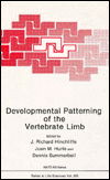 Cover for Developmental Patterning of the Vertebrate Limb (Nato Science Series: A:) (Hardcover bog) (1991)