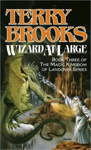 Cover for Terry Brooks · Wizard at Large - Landover (Paperback Bog) (1989)