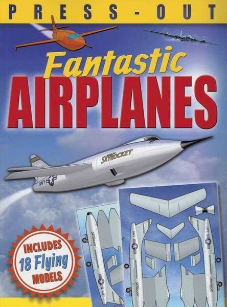 Cover for David Hawcock · Fantastic Press-out Flying Airplanes: Includes 18 Flying Models (Paperback Book) (2015)