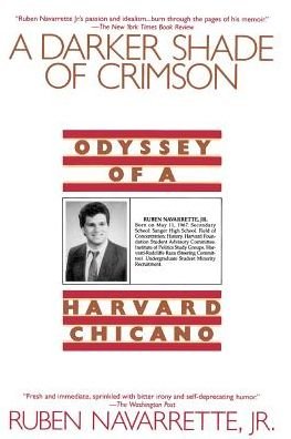 Cover for Ruben Navarrette Jr. · A Darker Shade of Crimson: Odyssey of a Harvard Chicano (Taschenbuch) [Reprint edition] (1994)