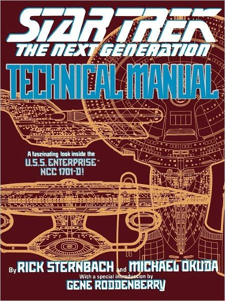 Star Trek the Next Generation: Technical Manual - Michael Okuda - Bøger - Pocket Books - 9780671704278 - 1. november 1991