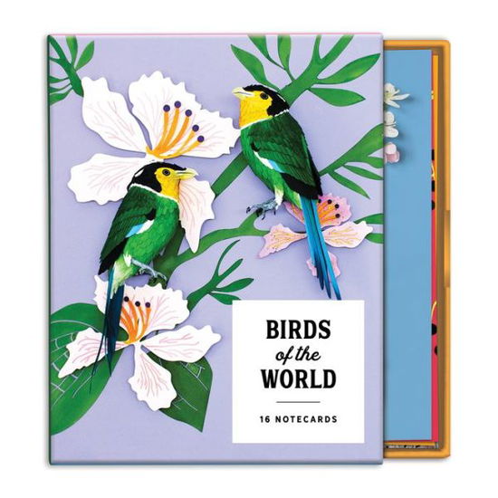 Cover for Galison · Birds of the World Greeting Card Assortment (Flashcards) (2020)