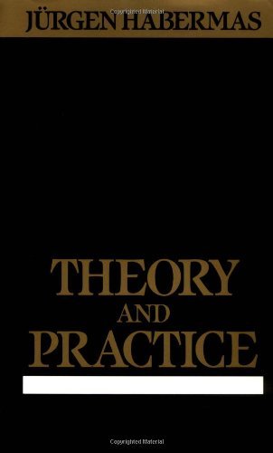 Cover for Juergen Habermas · Theory and Practice (Pocketbok) (1988)