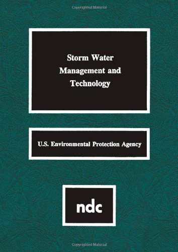 Cover for Office Of Drinking WaterHealth Advisories US Environmental Protection Agency · Storm Water Management and Technology (Hardcover bog) (1995)