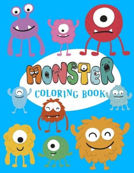 Monster Coloring Book - Omi Kech - Books - Independently Published - 9781096229278 - April 28, 2019