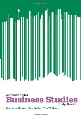 Cambridge HSC Business Studies 2ed Toolkit - Tim Williams - Books - Cambridge University Press - 9781107422278 - April 1, 2011