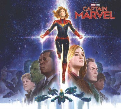 Cover for Eleni Roussos · Marvel's Captain Marvel: The Art of the Movie (Hardcover Book) (2019)