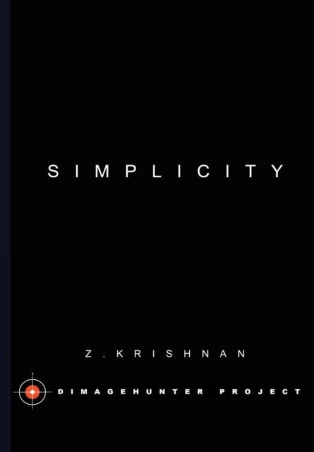 Cover for Z Krishnan · Simplicity (Hardcover Book) (2017)