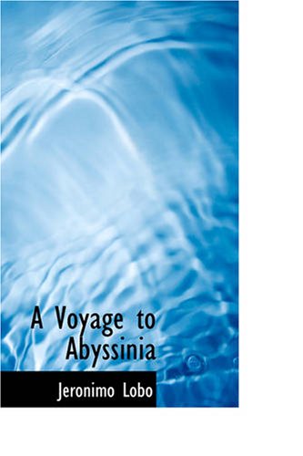 Cover for Jeronimo Lobo · A Voyage to Abyssinia (Paperback Book) (2008)