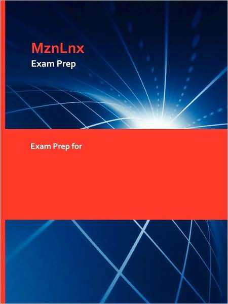 Cover for Mznlnx · Exam Prep for Urban Economics by O'Sullivan, 6th Ed. (Taschenbuch) (2009)