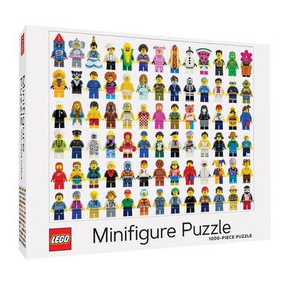 LEGO® Minifigure 1000-Piece Puzzle - Lego - Jogo de tabuleiro - Chronicle Books - 9781452182278 - 27 de outubro de 2020
