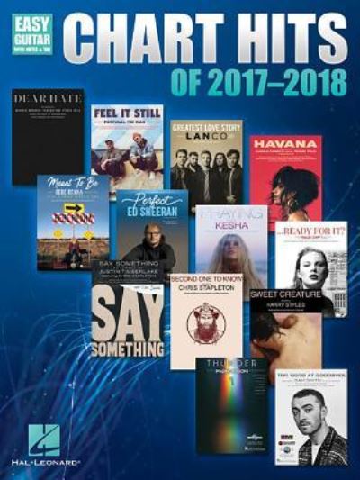 Cover for Hal Leonard Publishing Corporation · Chart Hits of 2017-2018 (Paperback Book) (2018)