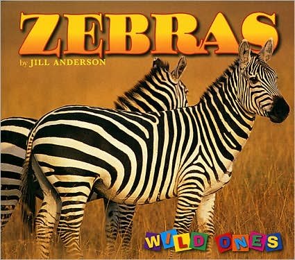 Cover for Jill Anderson · Zebras - Wild Ones (Pocketbok) (2005)
