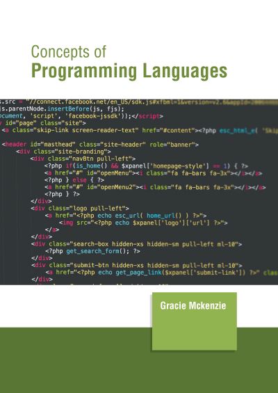 Concepts of Programming Languages - Gracie Mckenzie - Livros - Murphy & Moore Publishing - 9781639871278 - 27 de setembro de 2022