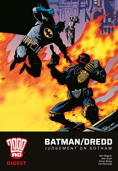 Cover for John Wagner · 2000 AD Digest: Judge Dredd / Batman: Vendetta in Gotham (Taschenbuch) (2018)