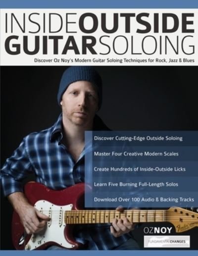 Cover for Oz Noy · Inside Outside Guitar Soloing (Paperback Book) (2021)