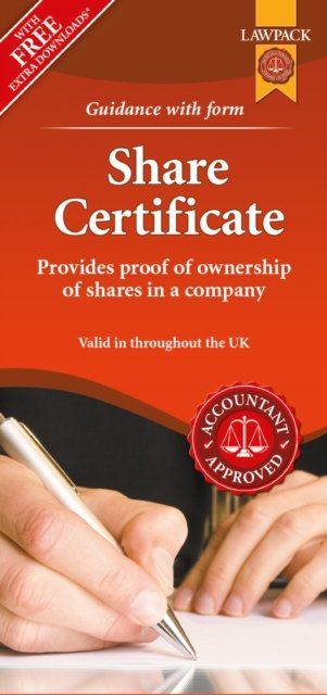 Cover for Share Certificate (Paperback Book) (2020)