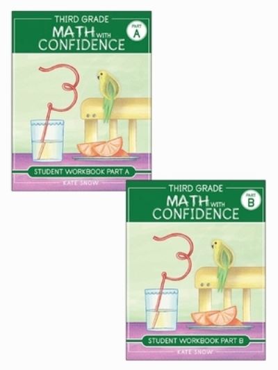 Cover for Kate Snow · Third Grade Math with Confidence Student Workbook Bundle - Math with Confidence (Taschenbuch) (2025)