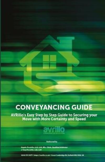 Cover for LLM Tony Piccirillo Llb · Conveyancing Guide (Paperback Bog) (2017)