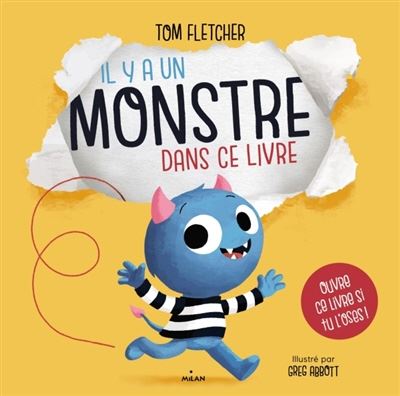 Cover for Tom Fletcher · Il y a un monstre dans ce livre (Hardcover Book) (2017)