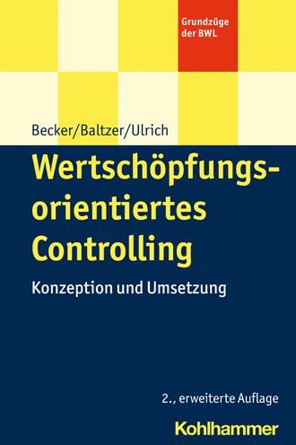 Cover for Becker · Wertschöpfungsorientiertes Contr (Book) (2024)