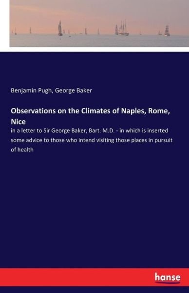 Cover for Pugh · Observations on the Climates of Na (Book) (2017)