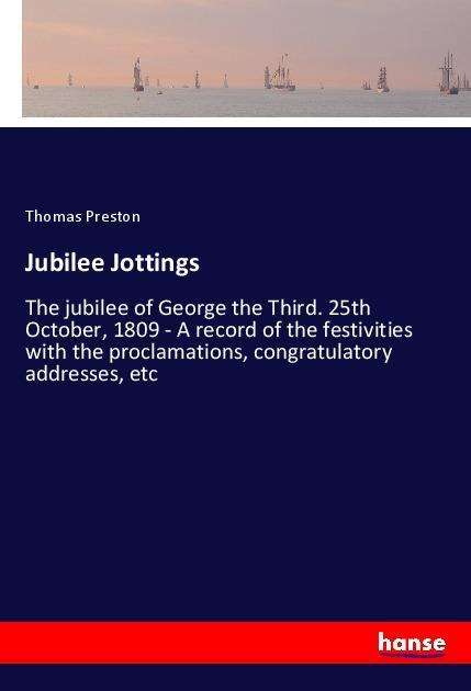 Cover for Preston · Jubilee Jottings (Book)