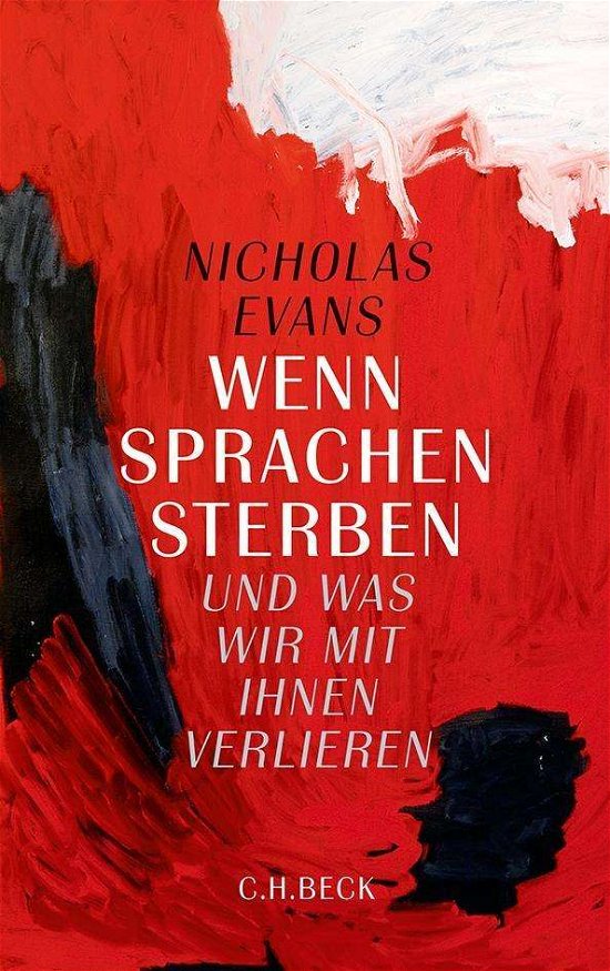 Cover for Evans · Wenn Sprachen sterben u.was wir (Book)