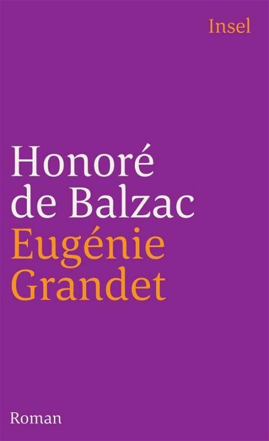 Insel TB.1127 Balzac.Eugenie Grandet - Honore De Balzac - Livros -  - 9783458328278 - 