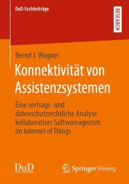 Cover for Wagner · Konnektivität von Assistenzsyste (Buch) (2020)