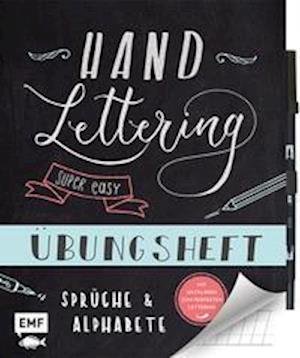 Cover for Edition Michael Fischer · Handlettering - Super easy! Übungsheft mit original Tombow ABT Dual Brush Pen (Paperback Book) (2021)