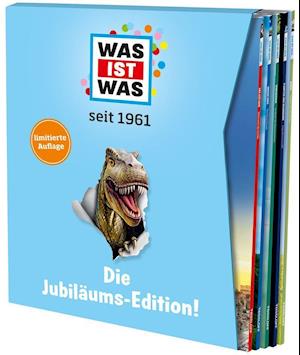 Cover for Tessloff Verlag · WAS IST WAS Die Jubiläums-Edition, 5 Bände im Geschenkschuber (Paperback Book) (2021)