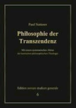 Cover for Natterer · Philosophie der Transzendenz (Buch)