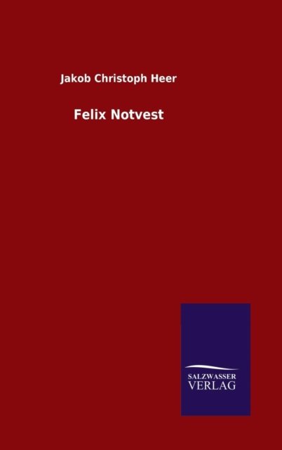 Cover for Jakob Christoph Heer · Felix Notvest (Gebundenes Buch) (2015)