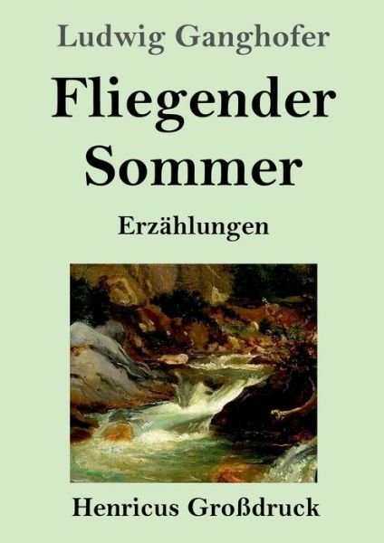 Cover for Ludwig Ganghofer · Fliegender Sommer (Grossdruck) (Taschenbuch) (2021)