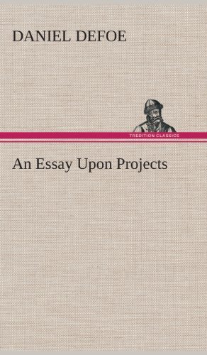 Cover for Daniel Defoe · An Essay Upon Projects (Hardcover bog) (2013)