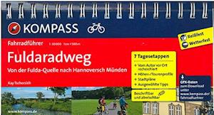 Kompass Fahrradführer 6270: Fuldaradweg - Kay Tschersich - Books - Kompass - 9783850269278 - April 30, 2014