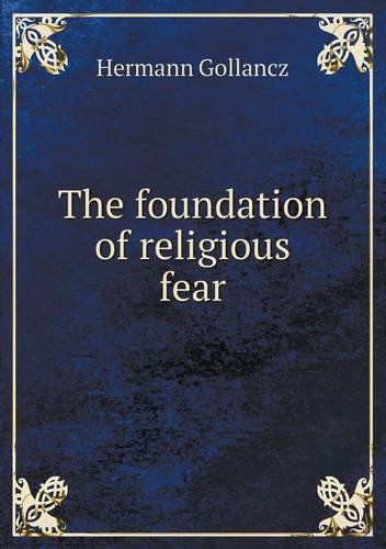 Cover for Hermann Gollancz · The Foundation of Religious Fear (Paperback Book) (2013)