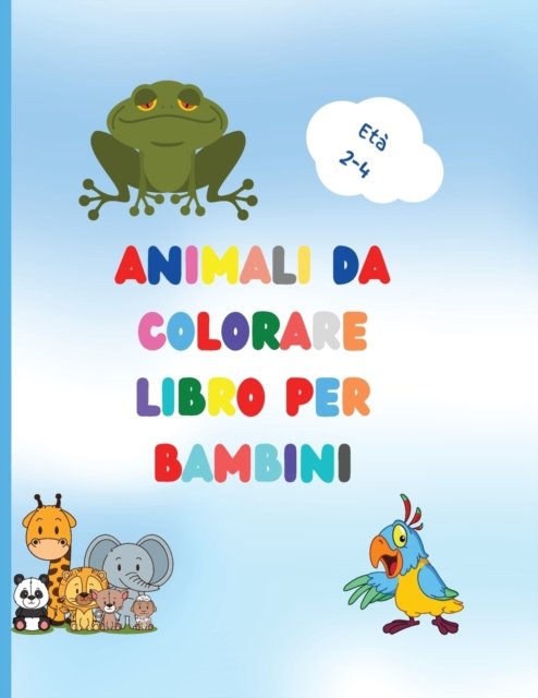 Cover for Urtimud Uigres · Libro da colorare di animali per bambini (Paperback Bog) (2021)