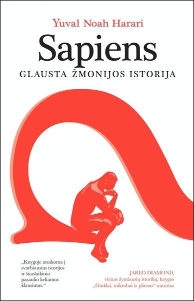 Cover for Yuval Noah Harari · Sapiens: glausta ?monijos istorija (Indbundet Bog) (2018)