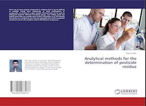 Cover for Alam · Analytical methods for the determi (Book)